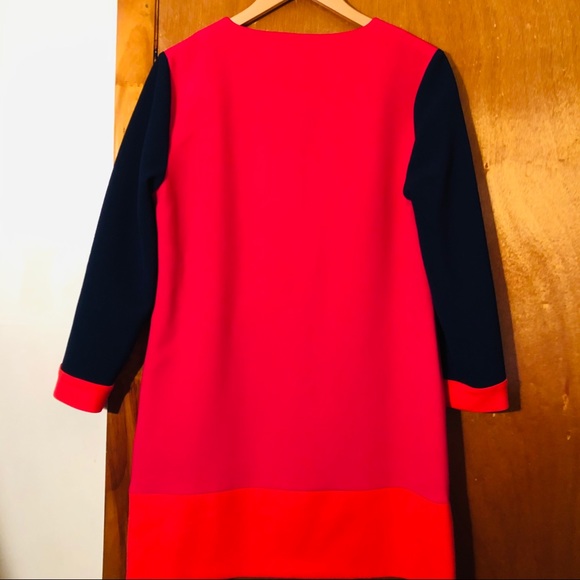 💕💕Diane vonFurstenberg Color Block Dress💕💕 - Picture 4 of 4